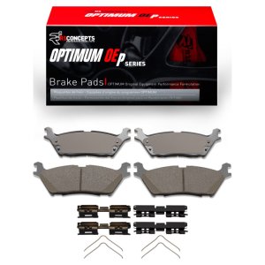 Ford F-150 Lightning Brake Pads - Rear - R1 Concepts - Optimum OE - `22-`25